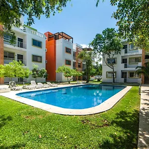 Apartment Airport With Pool And Security, Cancun